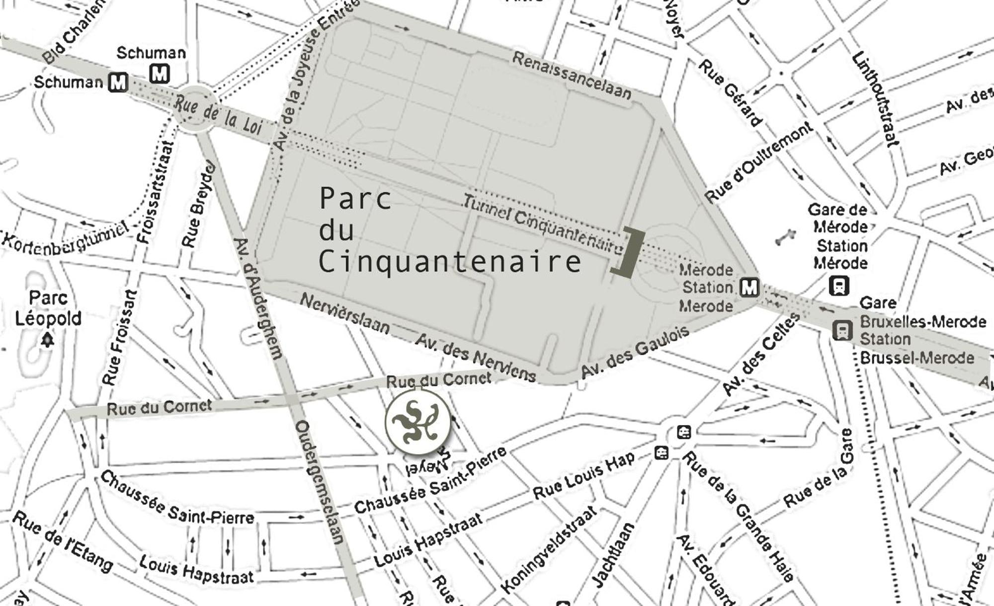 B&B A Côté du Cinquantenaire Etterbeek Exterior foto